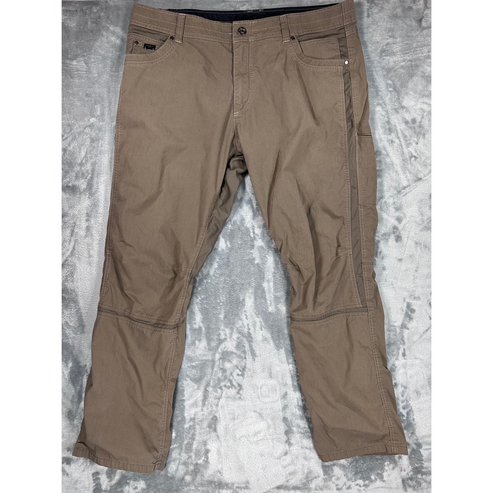 Kuhl Lawless Pants Mens 40x32 Brown Earth Toned Hiking Outdoor Stretch 5109